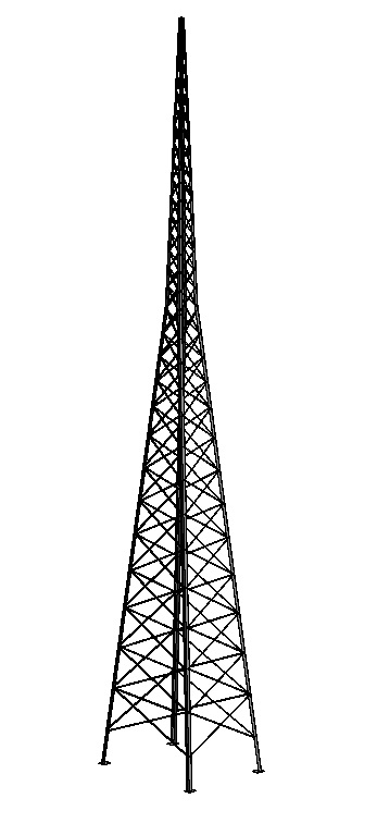 Torre conica bim